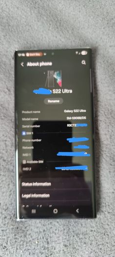 Samsung S22 Ultra 128gb(Phantom Black)