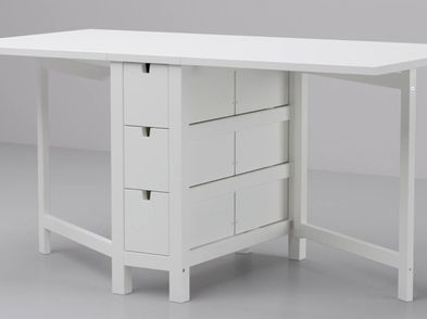 Ikea Norden Folding Table White For Sale in North Strand, Dublin from ...