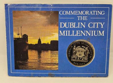 Ireland Commemorative the Dublin City Millennium Medal in Presentation Holder