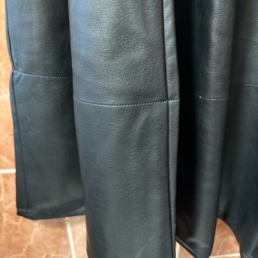 Anthropologie Jacie Faux Leather Skirt - Size L Petite
