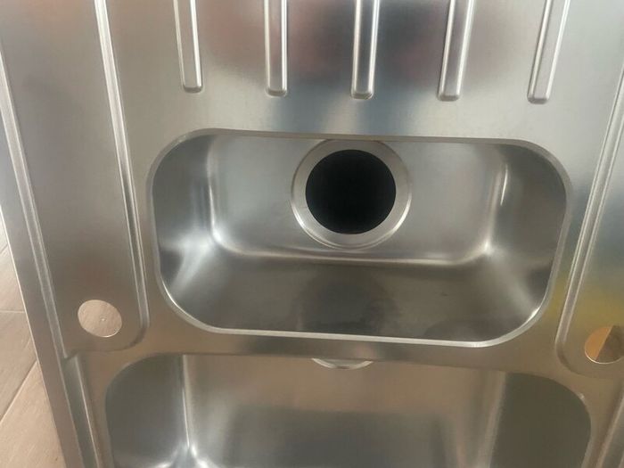 Franke stainless steel double sink