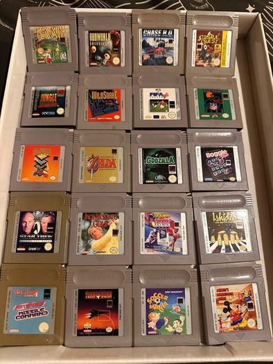 Nintendo gameboy zelda mario pokemon