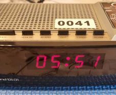 Vintage - Sound 105 - AM/FM Dual Alarm Clock Radio Model CR, Full Tested.