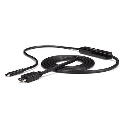 USB C to HDMI Cable 4K 60Hz w/ HDR10 - Ultra HD USB Type-C to 4K HDMI 2.0b Video Adapter Cable - USB-C to HDMI HDR Monitor/Display