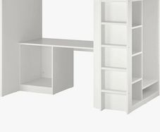 IKEA Smasted Loft Bed. White. Single. Without Desk. Perfect As New Condition.