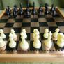 Vintage Magnetic travel set chess, checkers and backgammon game, from the 70s Image 7