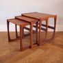 G Plan Quadrille Teak Nest of Tables Mid Century Vintage Retro Image 2