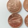 10 - Uncirculated 1965 Irish pre-decimal penny Image 2