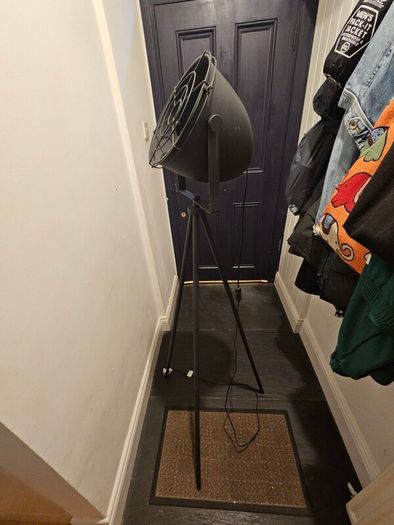 Industrial Tripod Floor Lamp