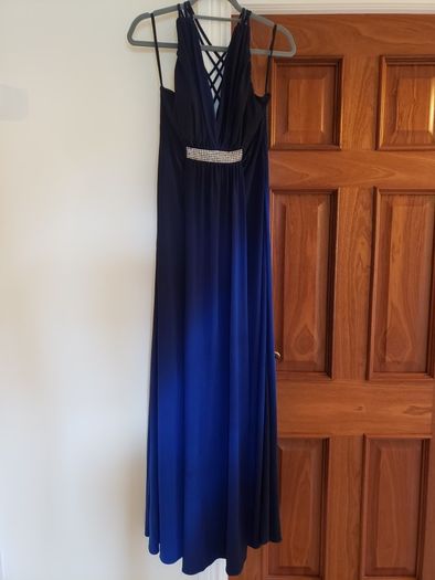 Debs dress royal blue