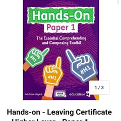 Hand on Paper English leaving cert bn
