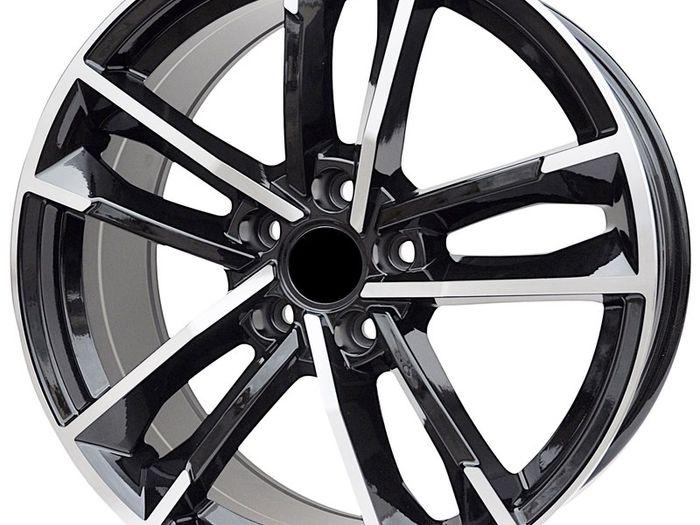 19" RS7 Black Matt Alloy Wheels Audi Seat Skoda Vw5x112