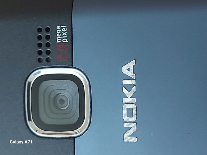 2 Nokia C3 mobile phones, light Blue, in excellent condition