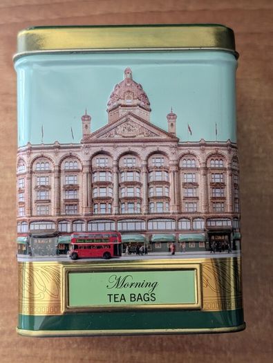 Brand new Harrods items All for 30 euro Apron Mug Pens Empty tin added