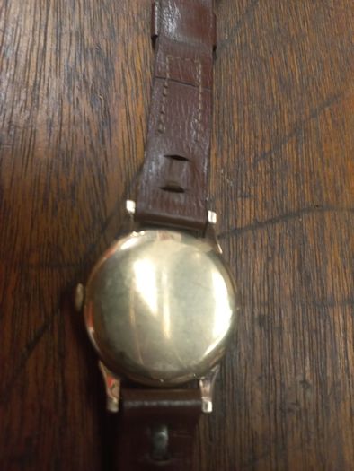 Antique Mens watch 18 caret Gold Trebex working perfectly very nice Watch