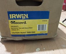 Irwin Record (150mm / 6") mechanics Vice