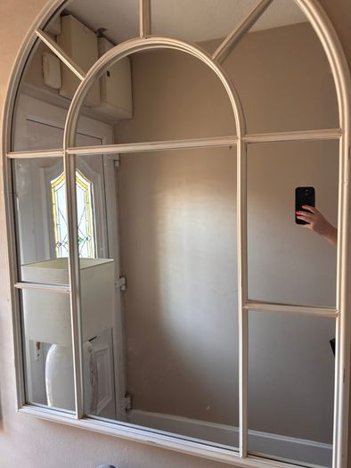 Off white arch mirror