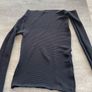 Zara knit one shoulder top Image 2