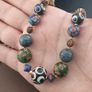 Ancient Style Gabri Thousand Eyes Glass Beads Necklace Image 3
