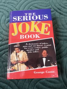 The serious joke book hardback