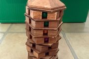 Wooden brain teaser puzzle