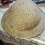 Original Irish Army WWII Emergency Period Mk II Steel Helmet  Authentic Militaria Collectible Image 3