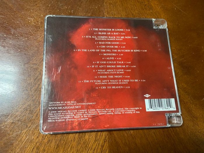 Meat Loaf Bat Out of Hell 3 CD The Monster is Loose