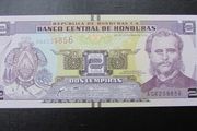 Honduras 2016.2 Lempiras.Uncirculated Banknote.