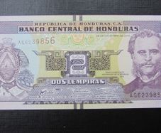 Honduras 2016.2 Lempiras.Uncirculated Banknote.