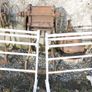 Vintage 19th Century White Painted Mahogany Towel Stand, C1880 (30 each) Image 3