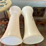Vintage Tall 1970s MCM Atomic Retro Tupperware Salt and Pepper Shakers Image 10