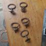 5 vintage press handles Image 2