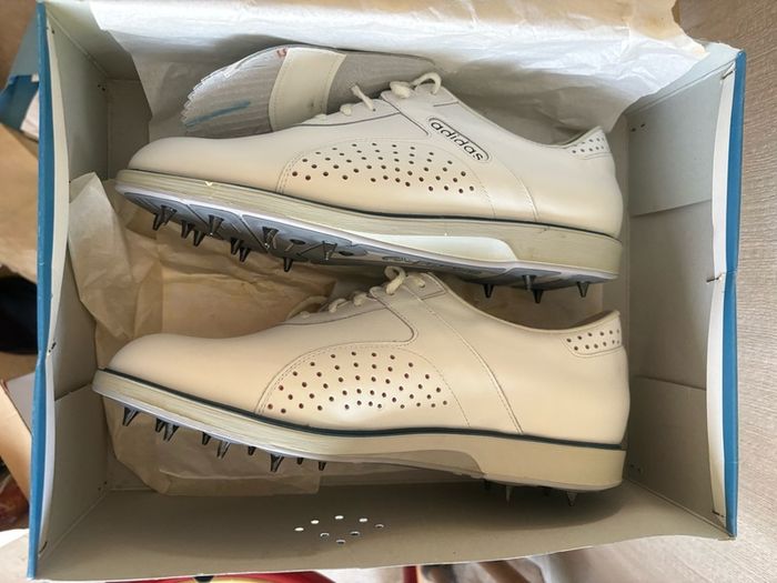 Vintage Adidas Bernhard Langer Golf Shoes Unworn Boxed Size 9