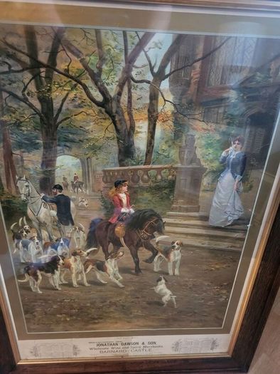 1903 large antique picture