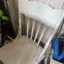Vintage Oak dining chairs Image 4
