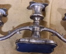 Vintage Silver Plated Candlelabra