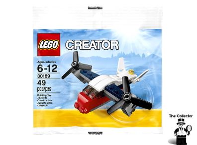 LEGO 30189 Creator Transport Plane NEW & Factory SEALED Hard To Find