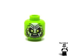 LEGO Lord Of The Rings Lurtz Uruk Hai Error Prototype Test Print Colour Yellow Head Rare And Hard To Find