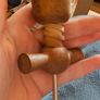 Vintage Wooden Corkscrew Image 2