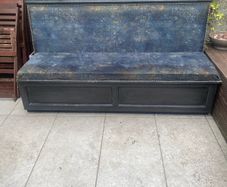 Banquette dining bench