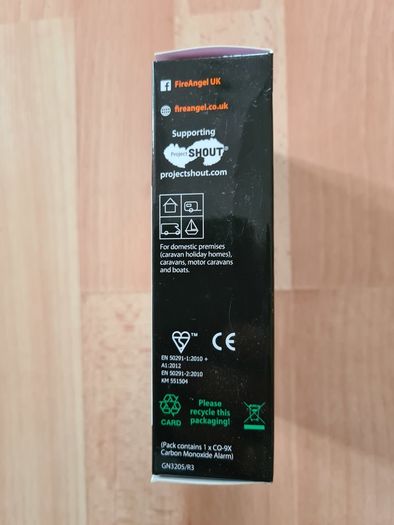Fire Angel Carbon Monoxide Alarm