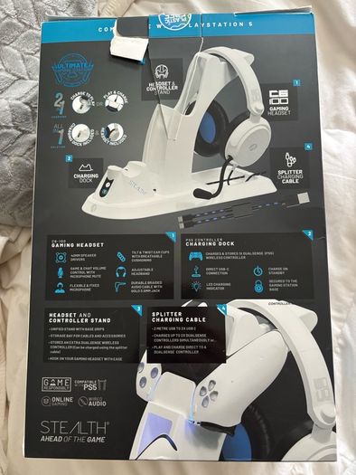 Ps5 headset and charger