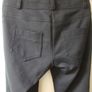 SALE!  Girls' Black Jersey Trousers Image 3
