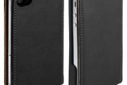 New Stylish Grip Flip Genuine Leather Case Cover Fits Apple Iphone 4s &amp; 4
