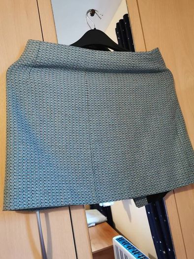 Karen millen cotton mix skirt UK 10