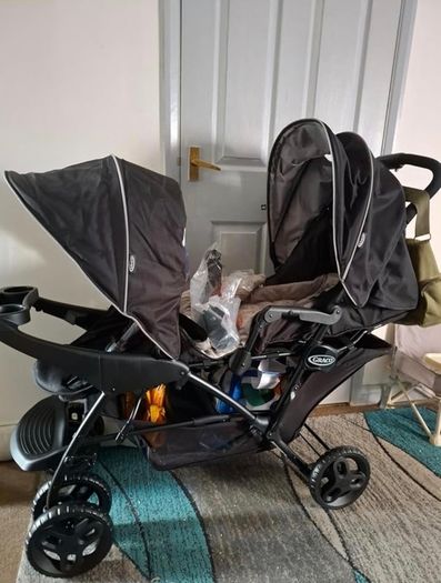 Twin pram