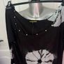 El Zingaro Italiano long line black fancy tunic size L UK14/16 EU42/44 Postage included Image 3