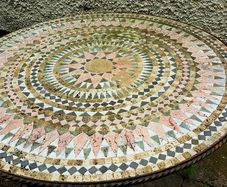 Mosaic Garden Table