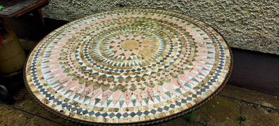 Mosaic Garden Table