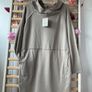 dress bnwt casual hooded dress size small 10/12 khaki marina gigli Image 7